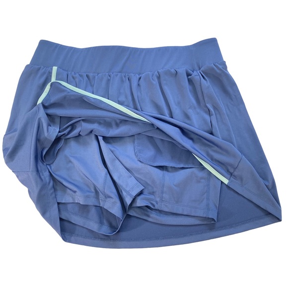 Livi Lane Bryant Blue Athletic Skort Skirt Pockets Shorts Womens 18 20 Gym Walk - Picture 4 of 10